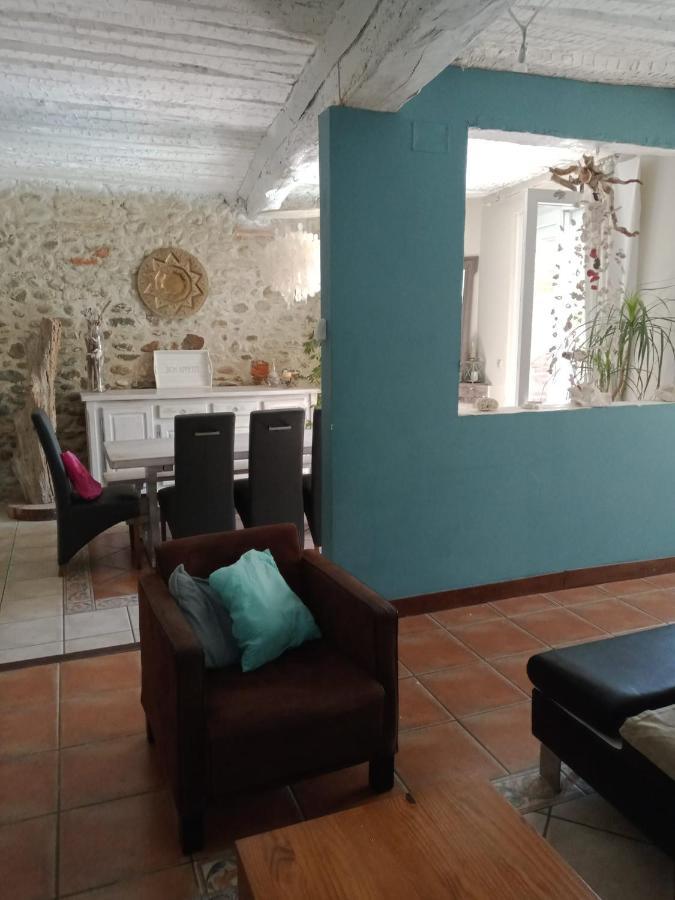 Millas Belle Maison De Caractere Dans Village Et Sa Piscine Privee 7 Pers- 3 Chambres - 12 Rue Emile Zola מראה חיצוני תמונה