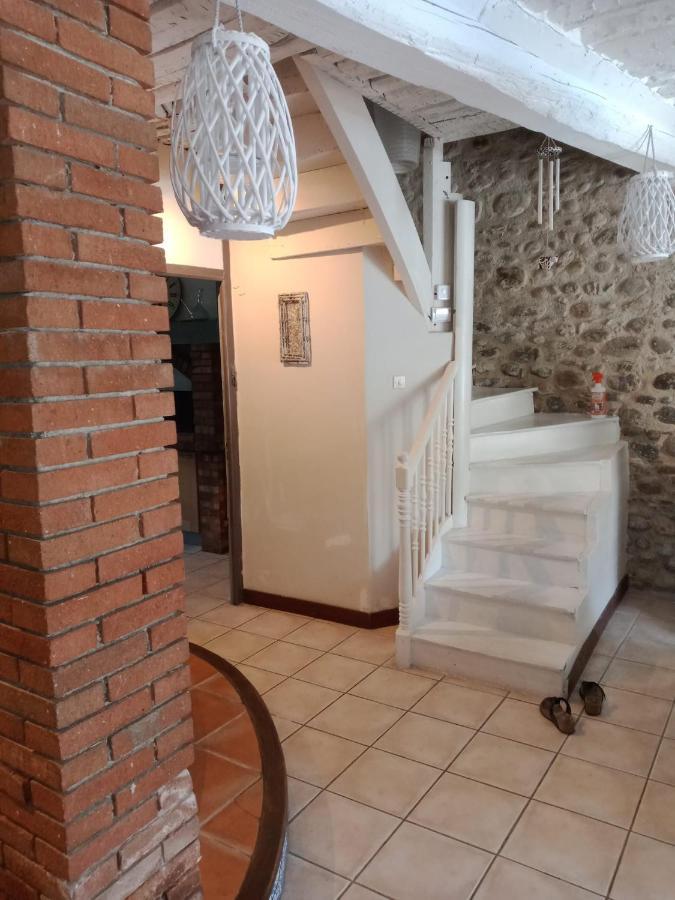 Millas Belle Maison De Caractere Dans Village Et Sa Piscine Privee 7 Pers- 3 Chambres - 12 Rue Emile Zola מראה חיצוני תמונה